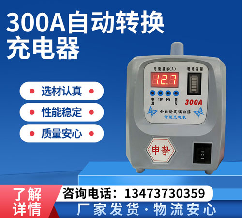 300A自动转换充电器